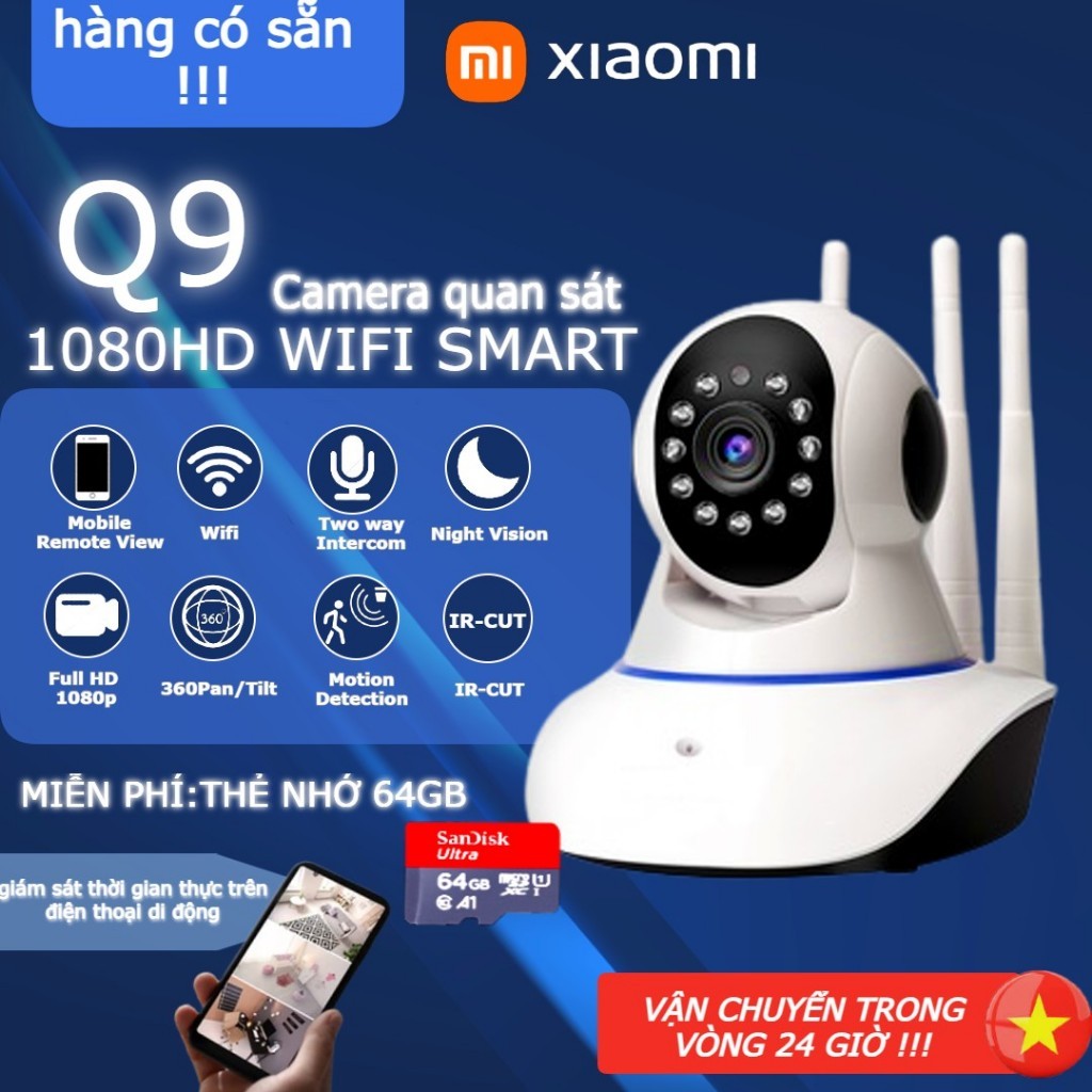 SMART NET IP CCTV 1080P CCTV WiFiCamera Smart Home Security Camera IP CCTV CCTV 360 PTZ Baby / Pet /