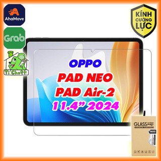 [Ảnh Thật] Kính CL MTB OPPO PAD NEO / PAD AIR-2 11.4" 2024 Cường Lực Mài Cạnh 2.5D-9H-0.26mm
