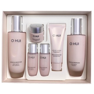 [Mã COSBAUH3 giảm 8% đơn 300K] Bộ Dưỡng Da Trắng Hồng Căng Bóng Rạng Ngời Ohui Miracle Moisture Special Set