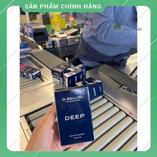 [Đủ bill] Nước hoa cho nam DEEP - G.bellini EDT 75ml