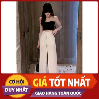 Quần ống suông cạp liền khoá giữa siêu đẹp 💕💕💕