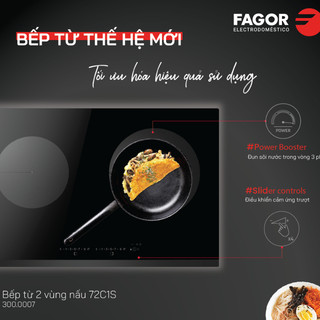 Bếp từ đôi FAGOR 3IF-72C1S