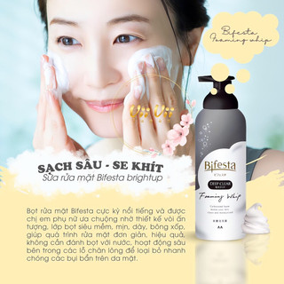 Sửa rửa mặt bifesta làm sạch sâu deep clear 180g