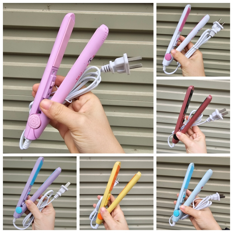 Máy Ép Duỗi Thẳng Kẹp Nóng Mini Kèm Hộp Nhựa Cao Cấp