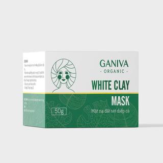 Mặt Nạ Diếp Cá Đất Sét Trắng Ganiva-Hỗ Trợ Ngừa Mụn Kiềm Dầu-Hỗ Trợ Thu Nhỏ Lỗ Chân Lông-Ngăn Ngừa Mụn Cám, Mụn Đầu Đen