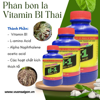 Vitamin B1 Thái Lan, chuyên dùng hoa lan, nuôi dưỡng thân, cành, lá rễ phát triển tốt - Green City