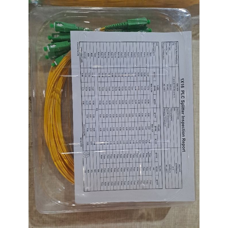 Bộ chia quang 1X16 SC/APC ABS giá chưa vat