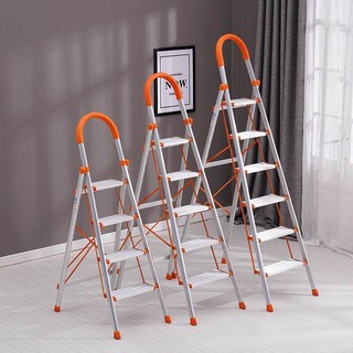Thang gấp gọn inox 3-4-5-6 bậc khung chữ A