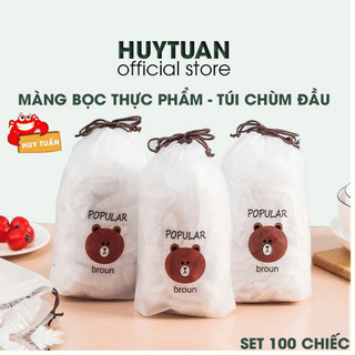 Set 10 túi màng bọc thực phẩm 100 chiếc/túi