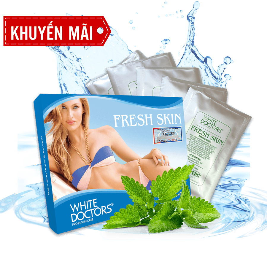 Kem tẩy da chết - Fresh Skin - Mỹ Phẩm White Doctors gồm 5 gói