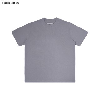 Áo thun nam furistic® grey blank oversize tshirt 270gsm 100% cotton