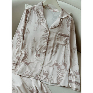 [ẢNH THẬT] Bộ Pyjamas mặc ở nhà lụa vip cao cấp 2023