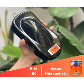 Sơn xe máy hyper màu rêu đậm xe vespa sprint 1k - 1 lít