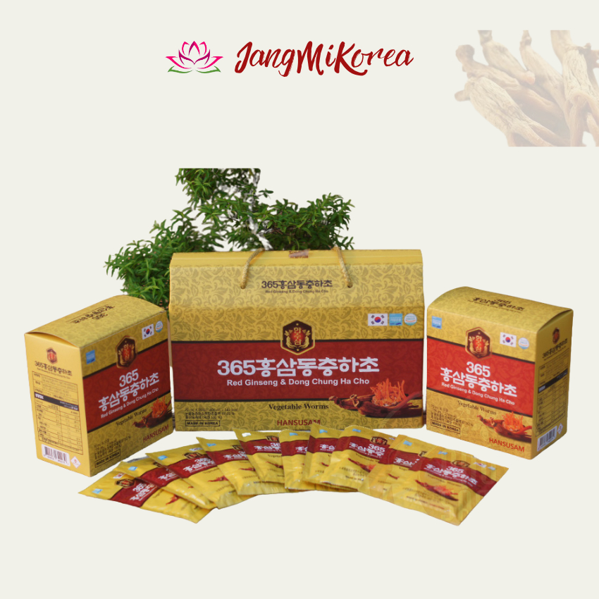 Nước Hồng Sâm Đông Trùng Hạ Thảo 365 Hansusam Hàn Quốc Daedong Ginseng