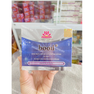 Kem BOOD 30g Mụn- Trắng Da - Chống Nắng THẢO DƯỢC HOA SEN