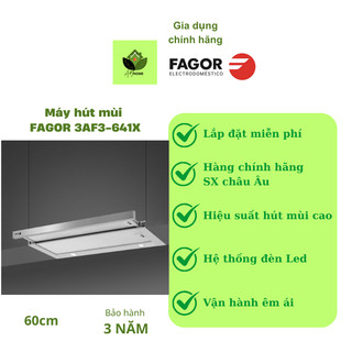 Máy hút mùi âm tủ FAGOR 3AF3-641X