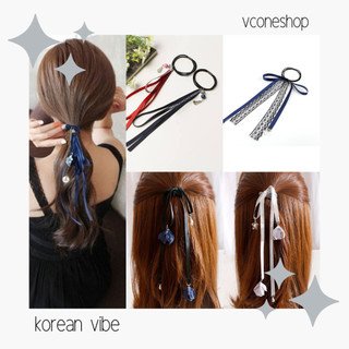 (LT) Dây cột tóc ulzzang hoa rơi cổ trang Hàn quốc buộc tóc tiểu thư xinh xắn nhiều mẫu
