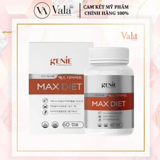 Viên Uống Giảm Cân Cao Cấp Dành Cho Cơ Địa Lờn Thuốc Max Diet Genie Hàn Quốc 60 Viên