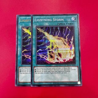 [Thẻ Bài Yugioh Chính Hãng] Lightning Storm - Chổi Sấm