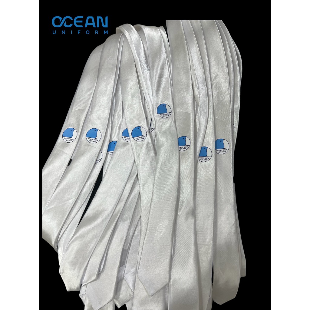 CÀ VẠT HỘI LIÊN HIỆP THANH NIÊN NAM, NỮ MÀU TRẮNG