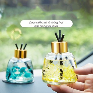 Lọ Tinh Dầu Khử Mùi Ô Tô THALO Thiên Nhiên Nguyên Chất , Khuếch Tán Nước Hoa Cao Cấp 120ml Khải Huy Scar