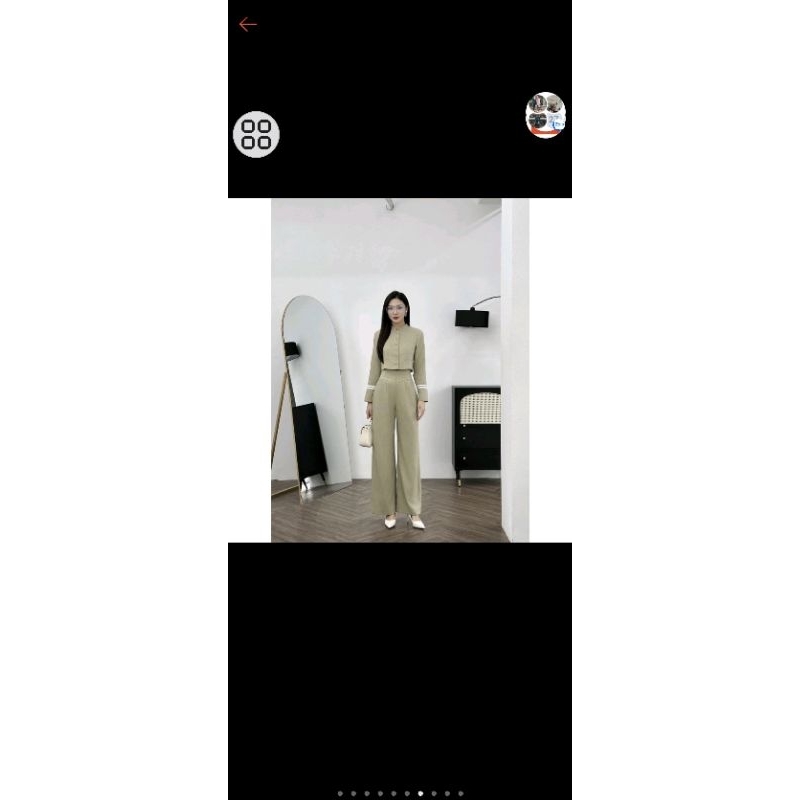 Sét áo CChat áo M quần L new