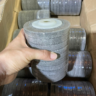 Nỉ đánh bóng kim loại 1 tấc màu xám hộp 10 cái