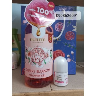 Sữa tắm mềm mịn Purite 850ml ( Kèm quà tặng )