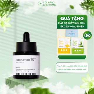 Serum làm trắng và thu nhỏ lỗ chân lông Anodin Niacinamide 10 Plus