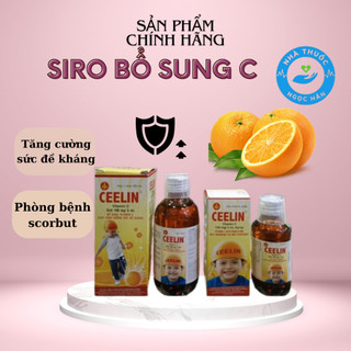 CEELIN Vitamin C Tăng Sức Đề kháng  Cho Trẻ Chai 60 Ml