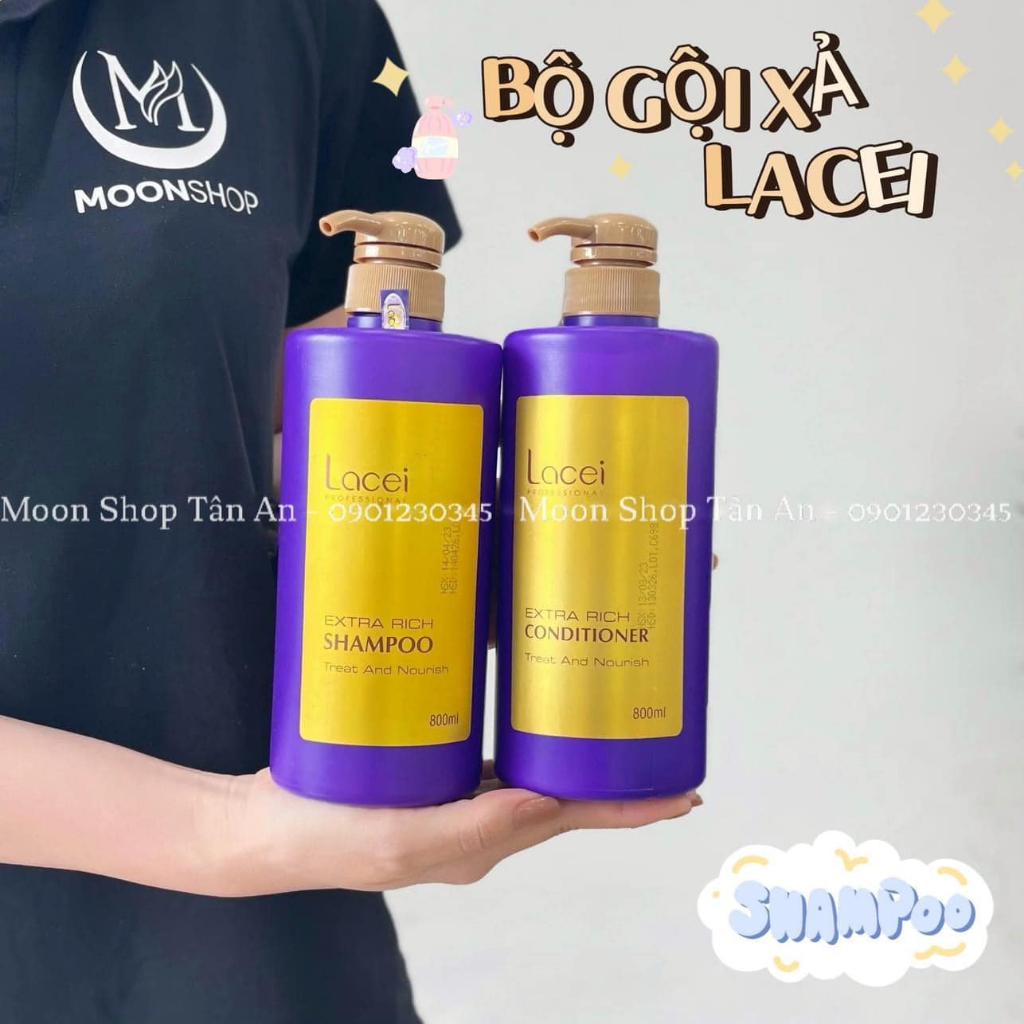 Dầu Gội Lacei Extra Rich Phục Hồi Tóc