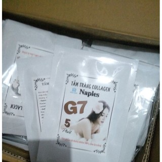 kem tắm trắng collagen g7