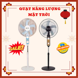 [XẢ KHO] Quạt Tích Điện Năng Lượng Mặt Trời S888- Siêu Mát, Tiết Kiệm Điện, Không Gây Ồn [TẶNG TẤM NLMT 25W]