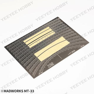 Dụng cụ madworks - bảng cắt băng keo che sơn arc templates for masking tape