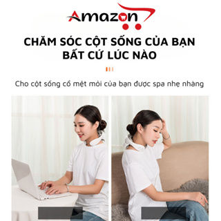 Máy Massage Cổ Vai Gáy MC75 Xung Điện 4 Đầu Tiếp Xúc Sử Dụng Sóng TENS