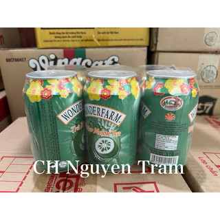 Lốc 6 lon trà bí đao Wonderfarm 310ml
