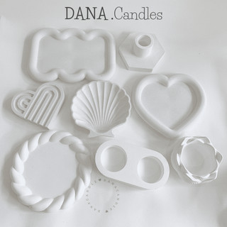 Khay thạch cao Decor đựng đồ Trang trí, Trang sức, Chụp ảnh sản phẩm - Dana Candle