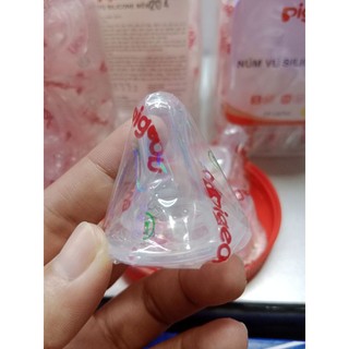 [Hàng chính hãng][1 cái]Núm vú Silicone Pigeon cổ hẹp size L