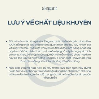 Set 5 chốt bi khuyên tai Elegant (Giá 5 chiếc)