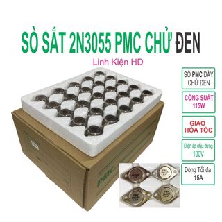 Sò 2n 3055 dày chử đen hãng pmc - linhkien hd