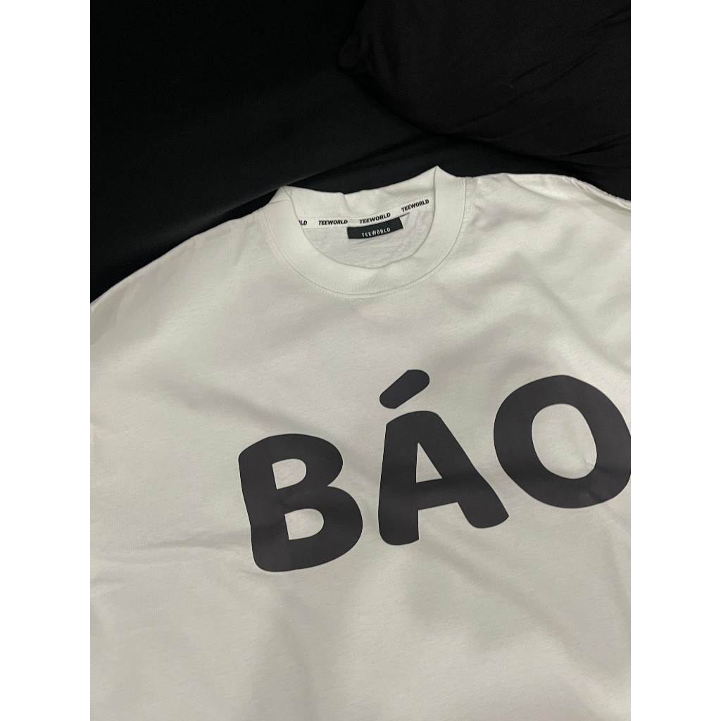 Áo Thun Local Brand Teeworld Báo T-shirt Trắng Đen Nam Nữ Form Rộng Unisex