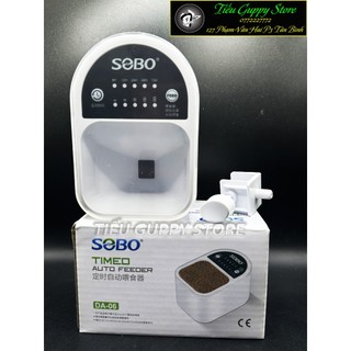 Máy cho ăn tự động sobo da-06 - kiếu dáng mới, nhỏ gọn và tiện lợi