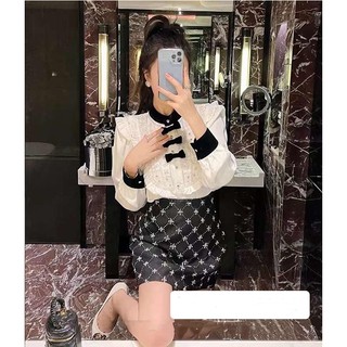 Áo sơ mi cổ tàu thiết kế tiểu thư sang chảnh ap181 - tvxqc