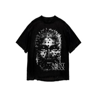 Áo thun in hình unisex nam nữ teeholic cotton cao cấp phong cách retro y2k màu đen trắng THS091223_342