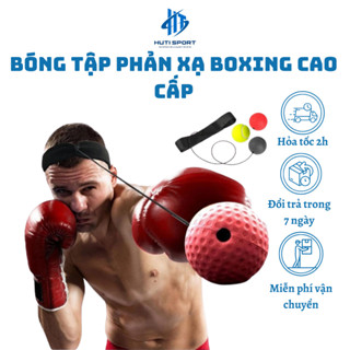 Bóng Tập Phản Xạ Boxing Cao Cấp, Bóng Tập Luyện Tay Đấm Bốc Võ Thuật Đeo Đầu Loại Nhẹ Và Nặng