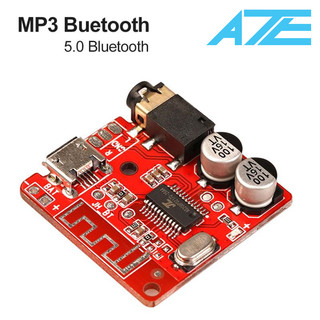 Mạch giải mã khuếch đại âm thanh MP3 không dây bluetooth 5.0 mini màu đỏ - (1F3 - 1)