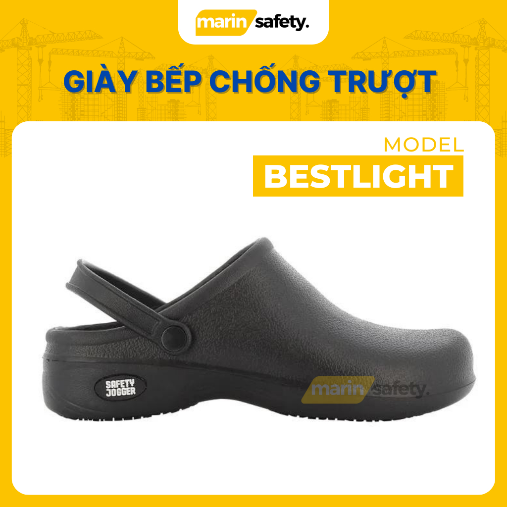 Giày bảo hộ Safety Jogger Bestlight siêu nhẹ êm chân, chống trơn trượt, chống nước
