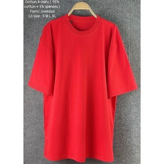 Áo thun Oversize Chất cotton mát