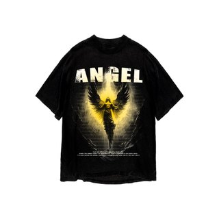 Áo thun in hình unisex nam nữ teeholic cotton cao cấp phong cách retro y2k màu đen trắng THS091223_345