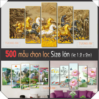 Tranh Treo Tường Tráng Gương, Tranh Treo Phòng Khách, Phòng Ngủ, Decor Nhà Cửa